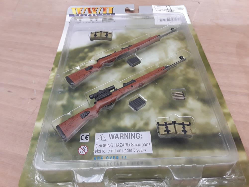 WEAPON SET SEMI-AUTOMATIC RIFLE (ITEM 71030) FIGURINE DRAGON