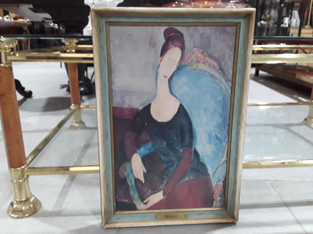 PEINTURE REPRO MODIGLIANI 