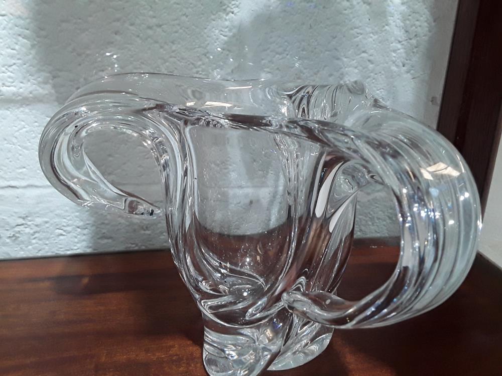 VASE ÉTIRÉ DESIGN  CRISTAL 