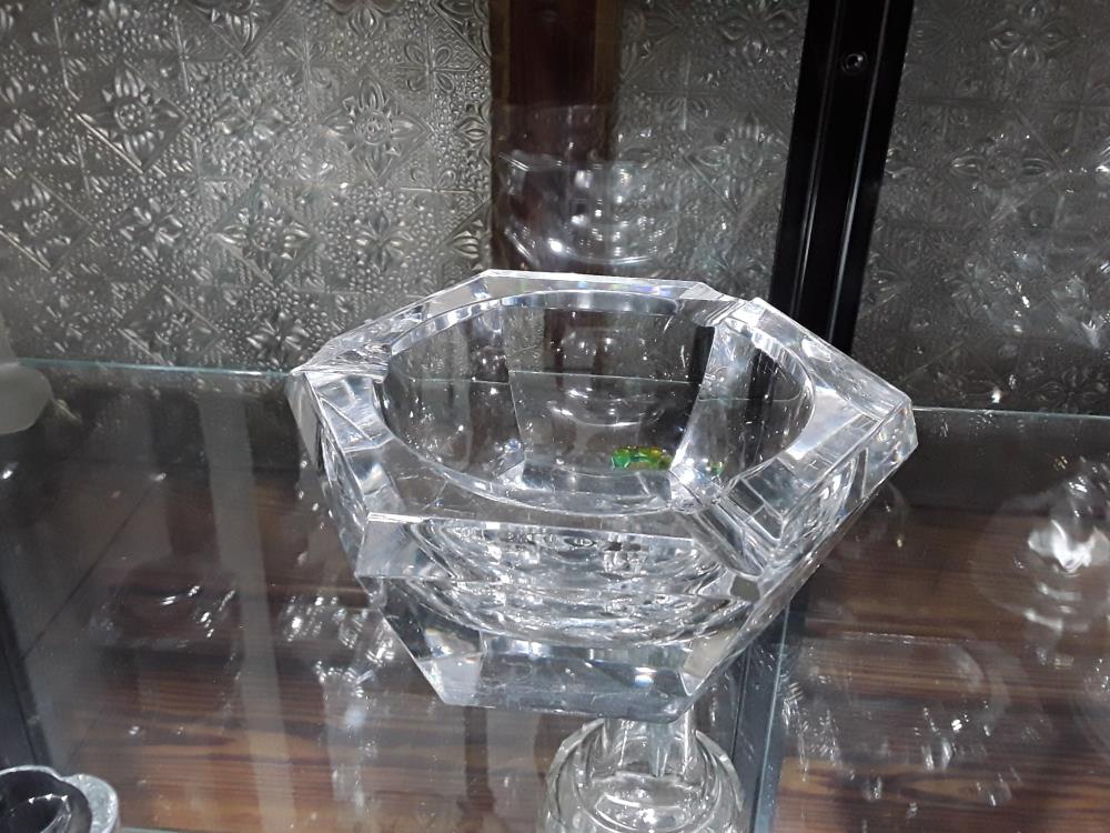 CENDRIER TAILLÉ VAL ST LAMBERT 