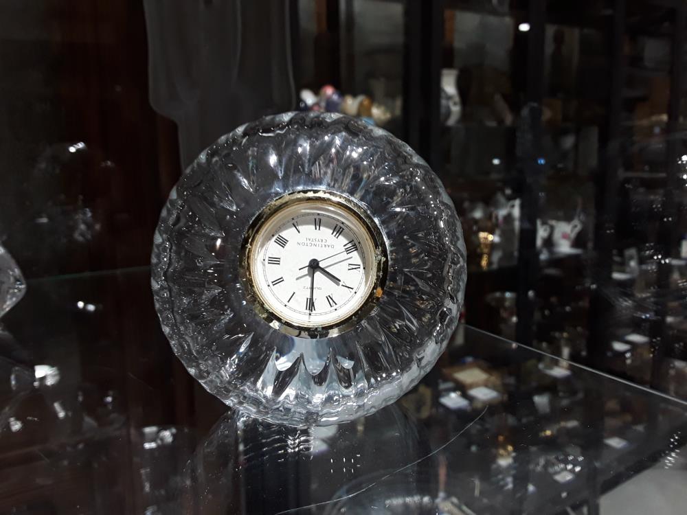 HORLOGE CRISTAL TAILLÉ 