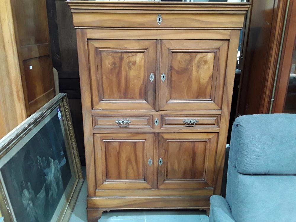 BONHEUR DU JOUR EN NOYER 