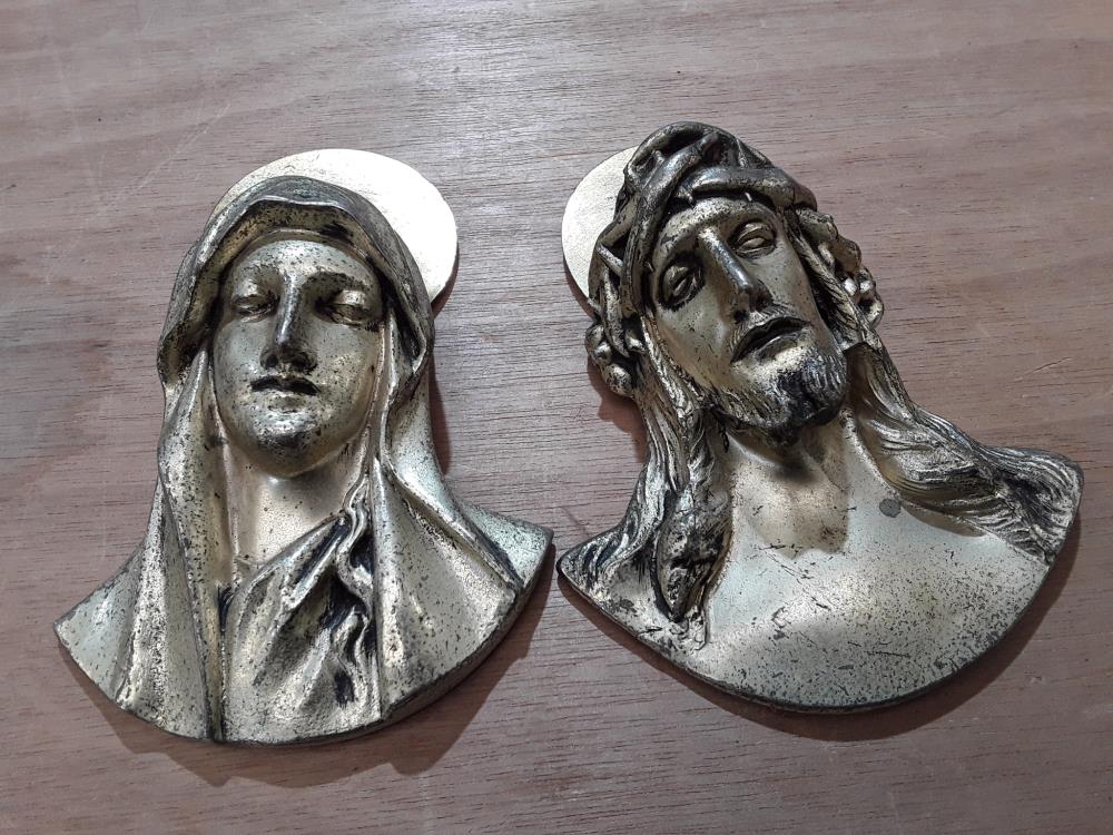 CHRIST ET VIERGE L'ENSEMBLE 