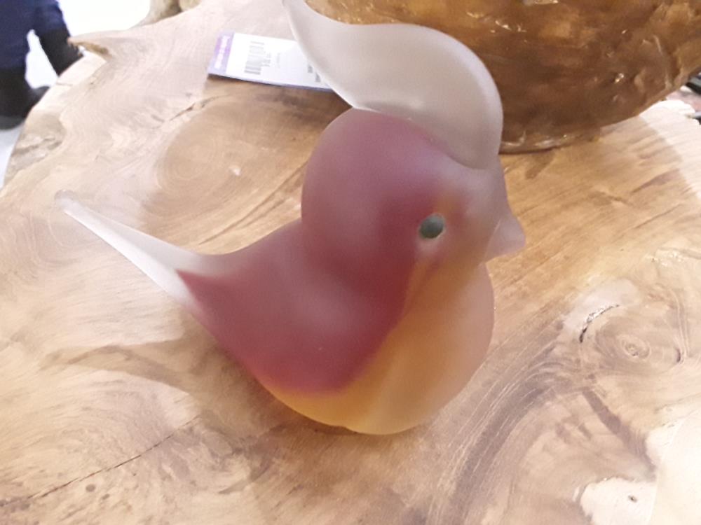 OISEAU EN VERRE