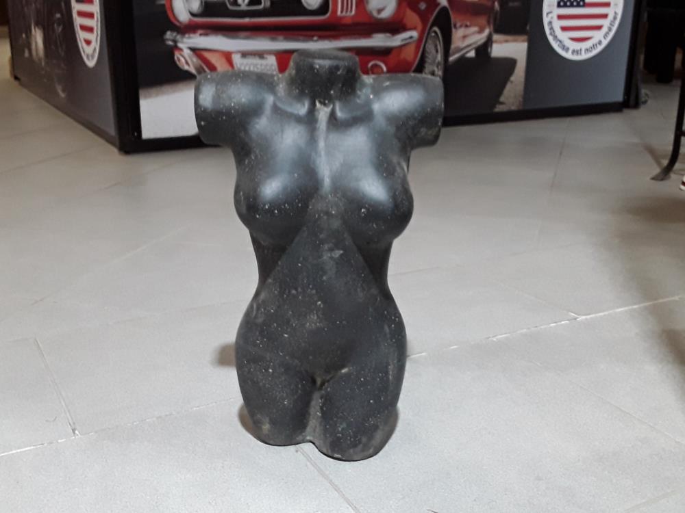 BUSTE DE FEMME 60CM DECO JARDIN PIERRE RECONSTITUÉE