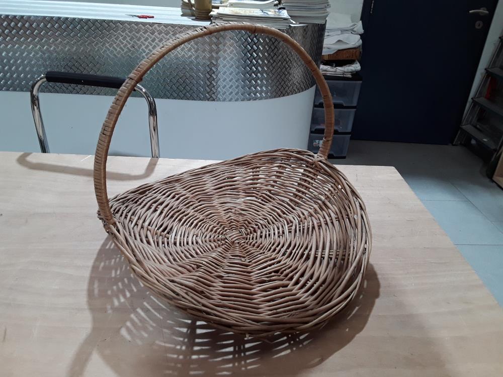 PANIER EN OSIER GRAND MODÈLE