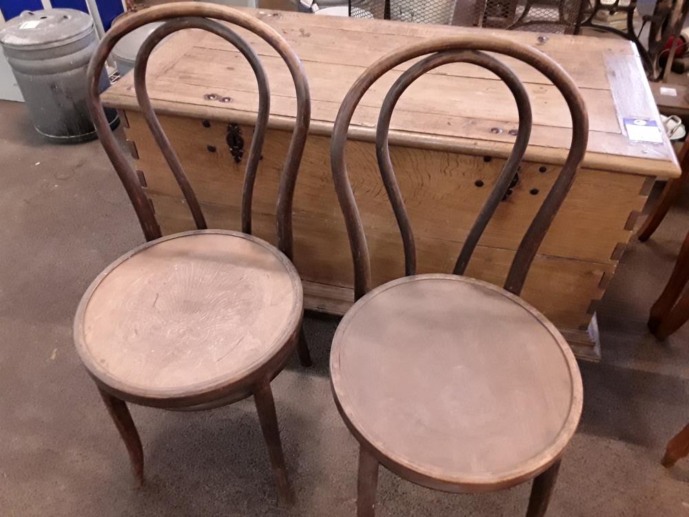 CHAISES DE CAFÉ RETRO VINTAGE 