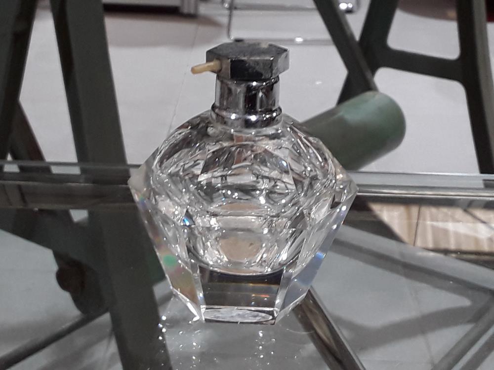 RÉCIPIANT PARFUM EN CRISTAL VAL ST LAMBERT 