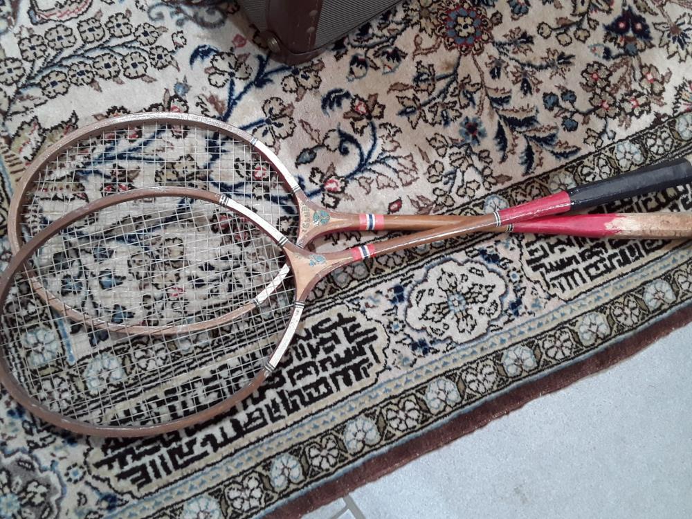RAQUETTE DE BADMINTON CLUB CLUB HOUSE DÉCO VINTAGE 