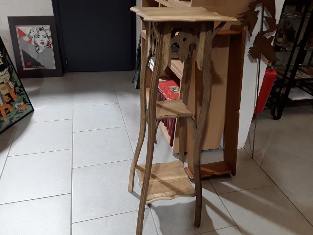 SELLETTE EN CHENE 1900