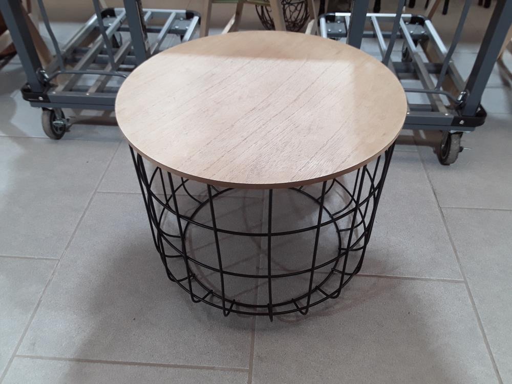 BOUT DE CANAPÉ TABLE RONDE 