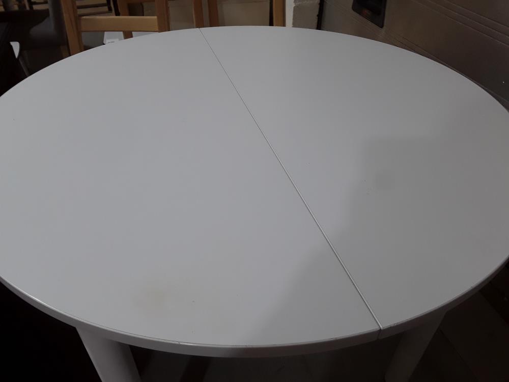 TABLE BLANCHE RONDE 