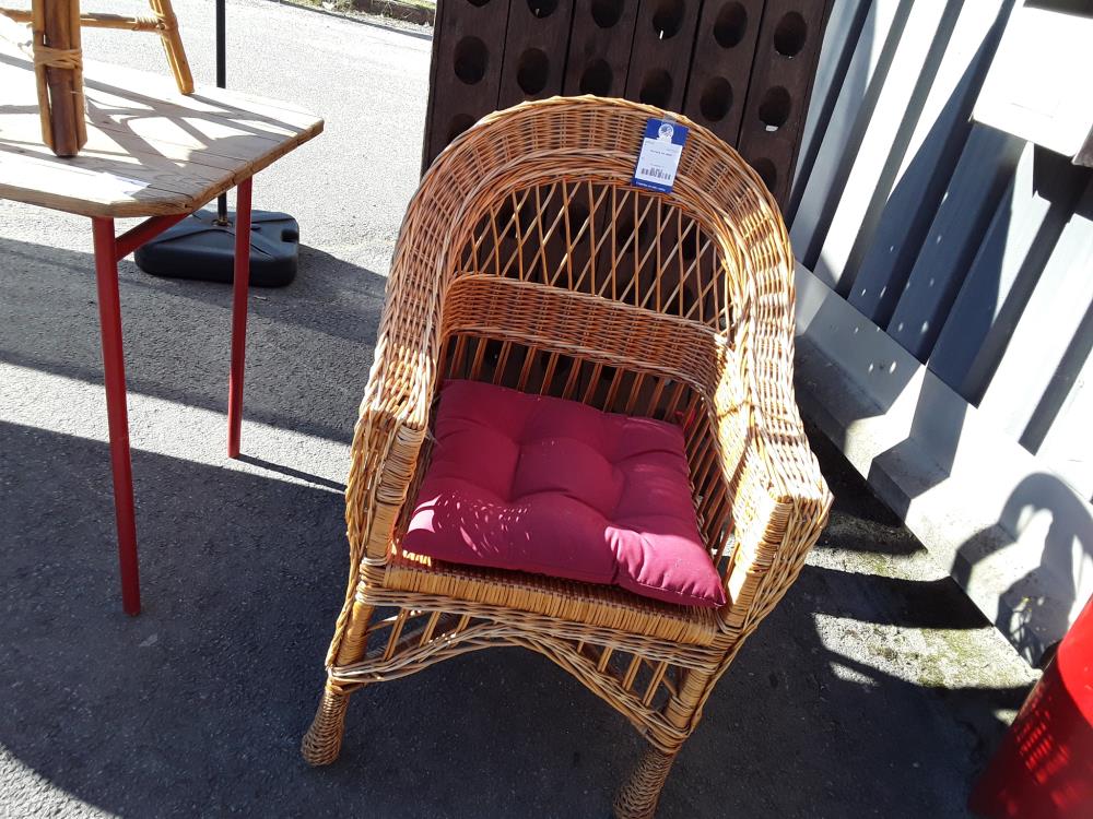 FAUTEUIL EN OSIER