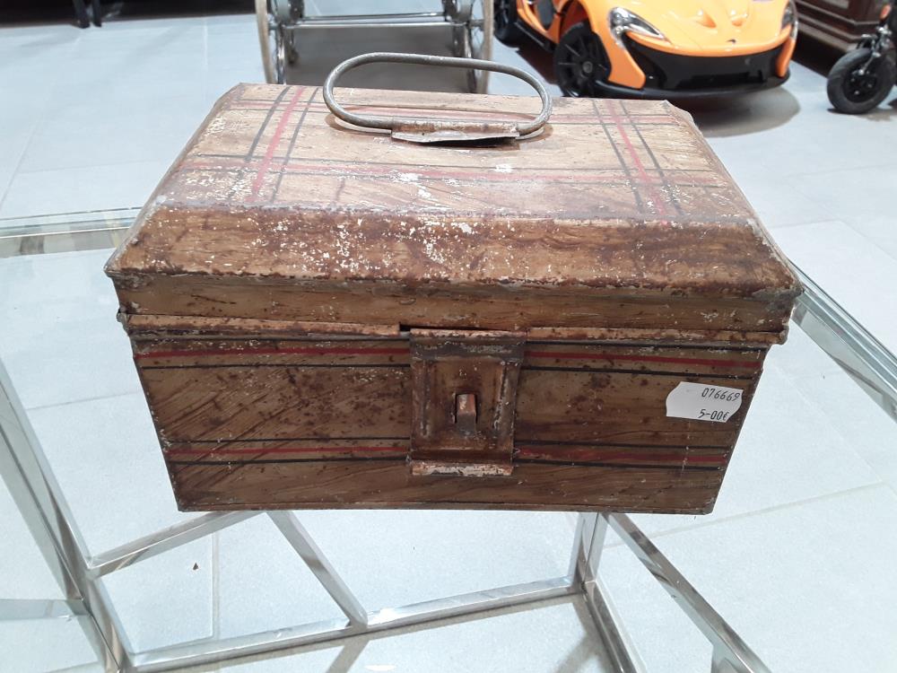 BOITE MÉTALIQUE RÉTRO VINTAGE 