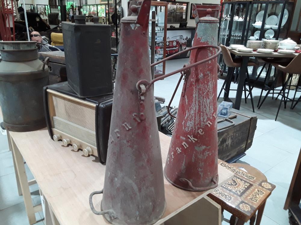 CONTAINER À SABLE DECO GARAGE VINTAGE 