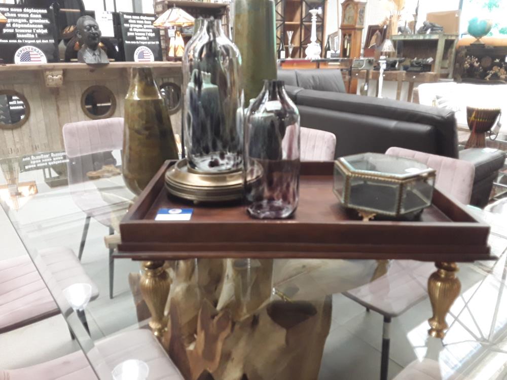 DESSERTE DE TABLE À POSER PIEDS