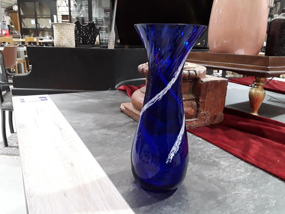 VASE BLEU DÉCO
