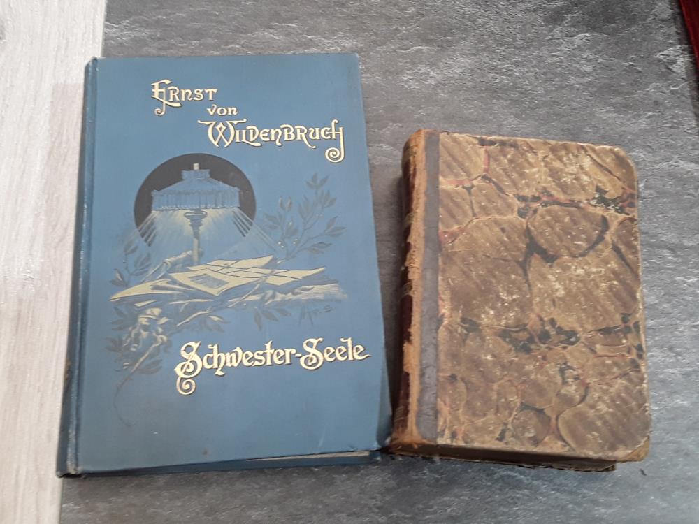 LIVRE ET DICTIONNAIRE XIXE SIÈCLE EN ALLEMAND