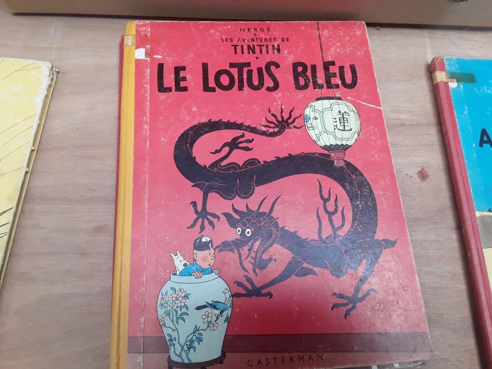 TINTIN LE LOTUS BLEU B29-1960/1