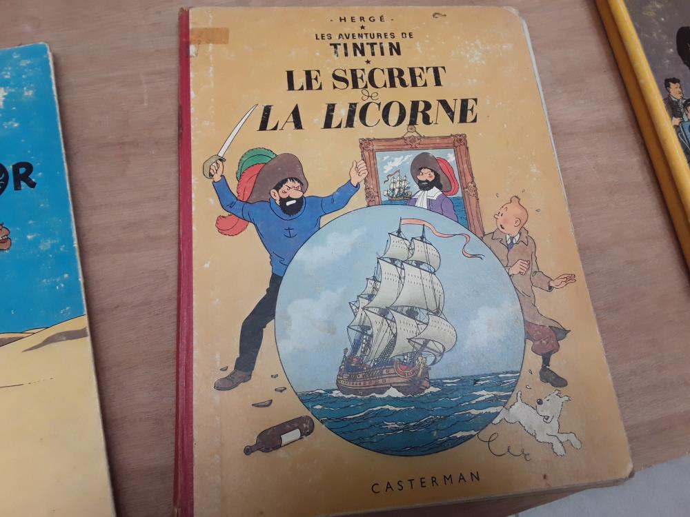 TINTIN LE SECRET DE LA LICORNE B24-1958