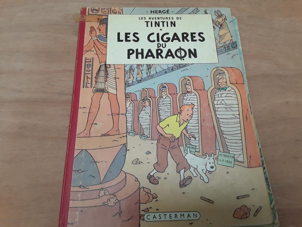  TINTIN LES CIGARES DU PHARAON B30-1961