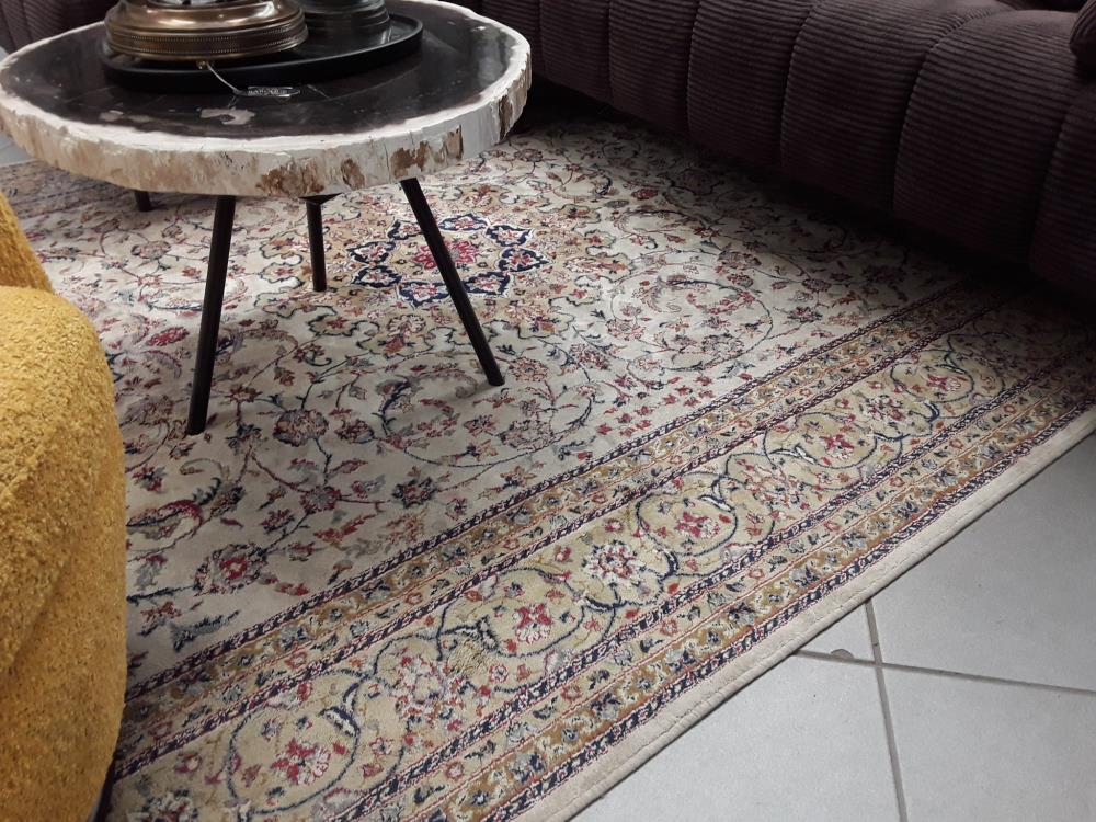 TAPIS CACHEMIR IRANIEN TISSÉ MAIN 