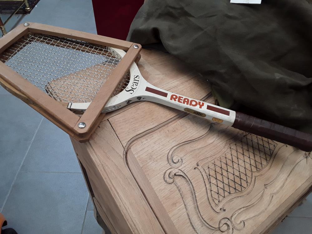 RAQUETTE DE TENNIS DECO VINTAGE 