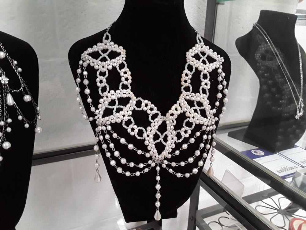 PARURE DE SOIRÉE TYPE ANNÉE 20