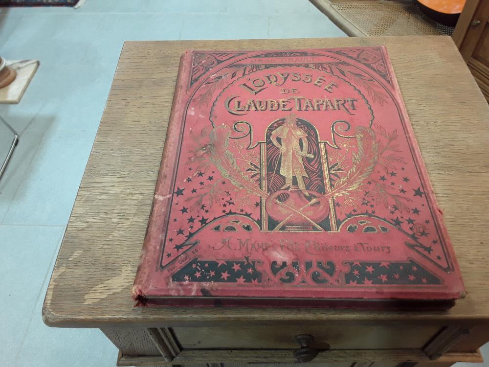 LIVRE LODYSSÉE DE CLAUDE TAPART