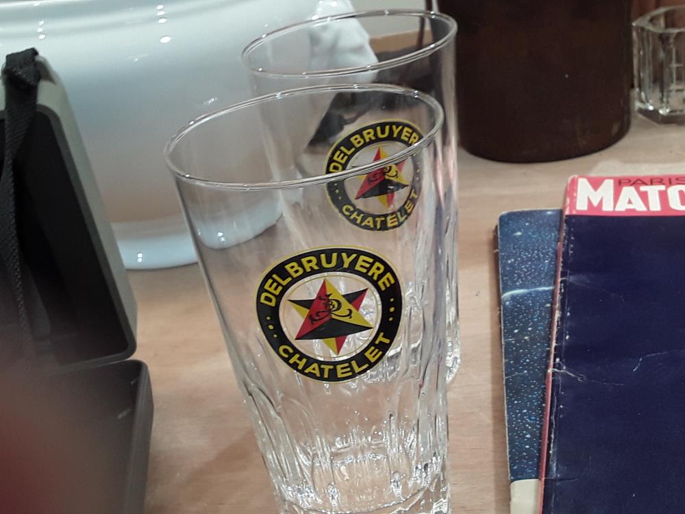 VERRE À BIÈRE CHÂTELET VINTAGE 