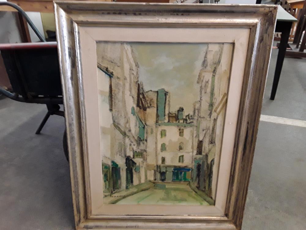 PEINTURE À L'HUILE SIGNEE AMEDEO RUGGIERO