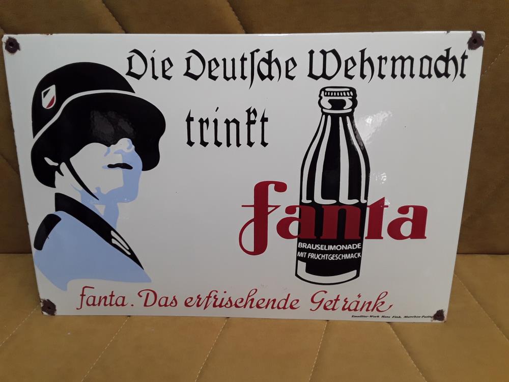 PLAQUE ÉMAILLÉE FANTA