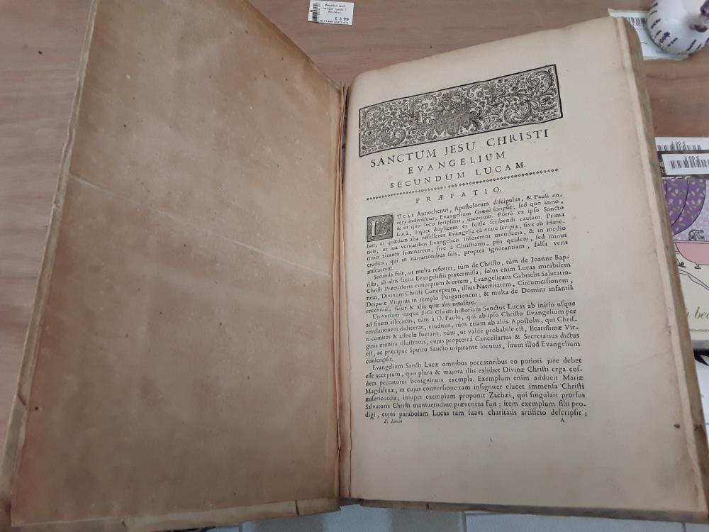 LIVRE DEBUT 18EME SANCTUM JESU CHRISTI EN LATIN 