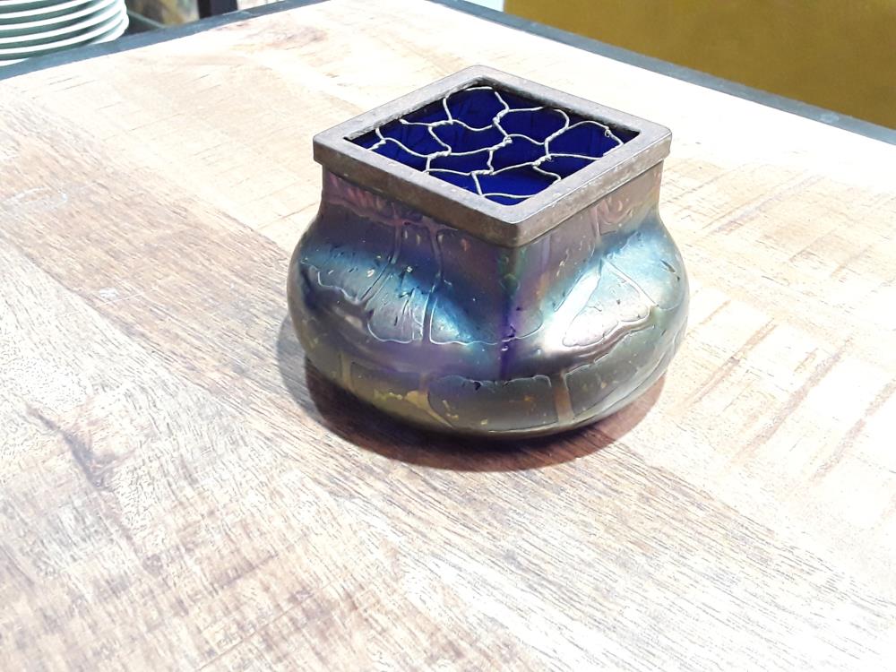 PIQUE FLEURS LOETZ VERRE IRISÉ