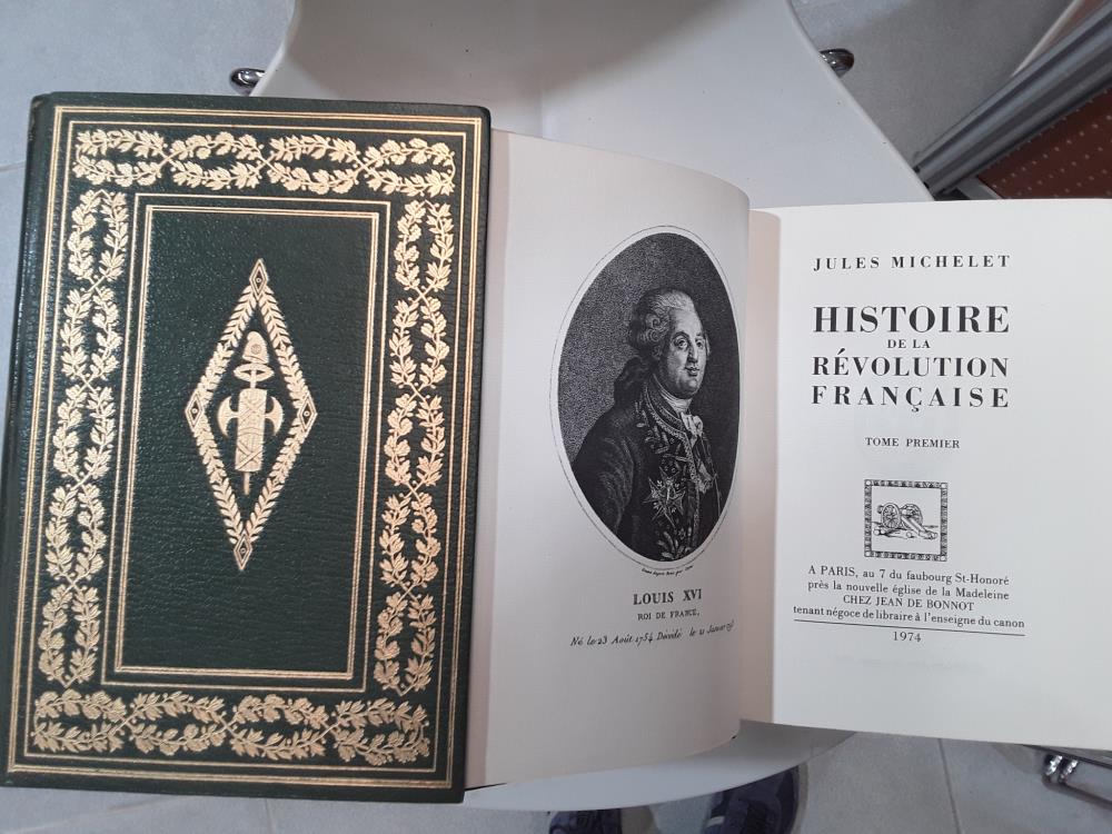 HISTOIRE DE LA RÉVOLUTION FRANÇAISE, JULES MICHELET 