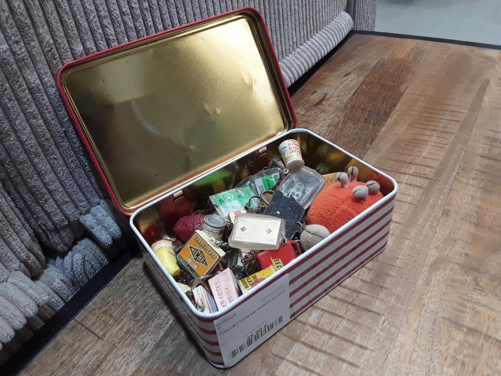 COLLECTION DE PORTE-CLEFS