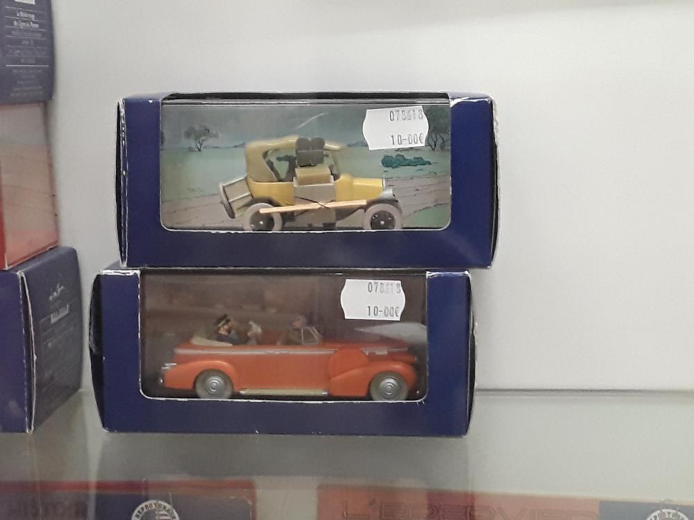 VOITURE MINIATURE TINTIN