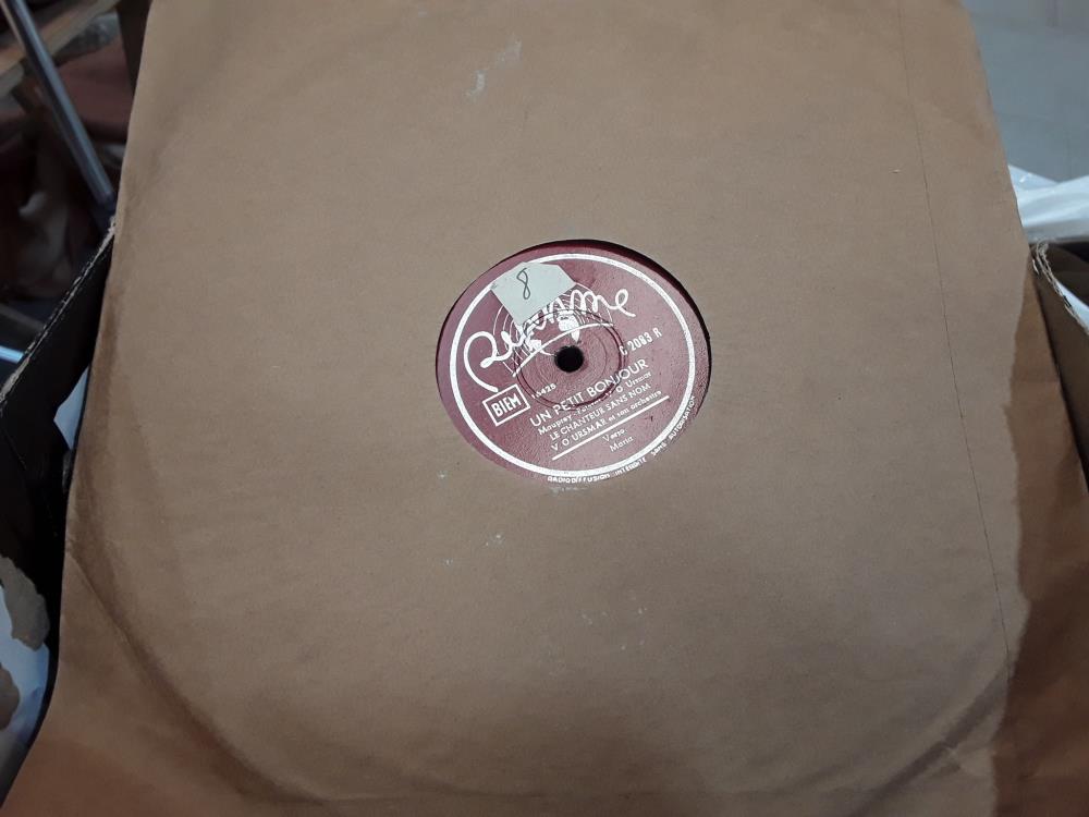 COLLECTION DE 78 TRS 