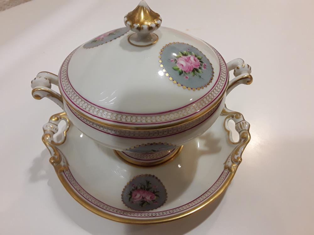 SOUPIÈRE PETIT FORMAT VIEUX PARIS 