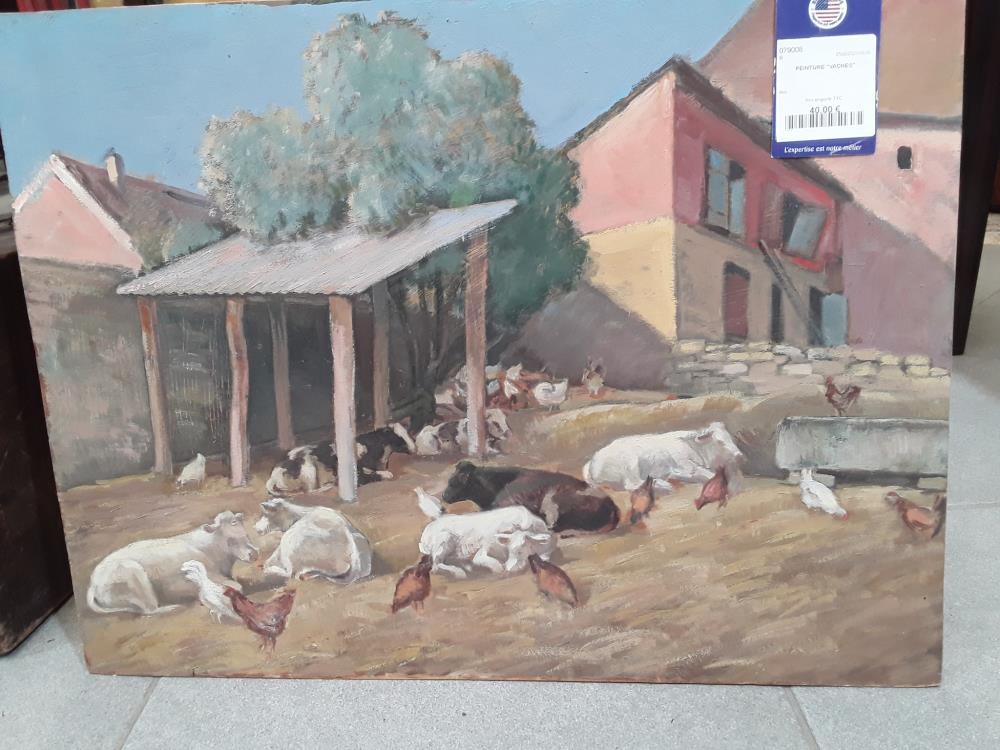 PEINTURE "VACHES"