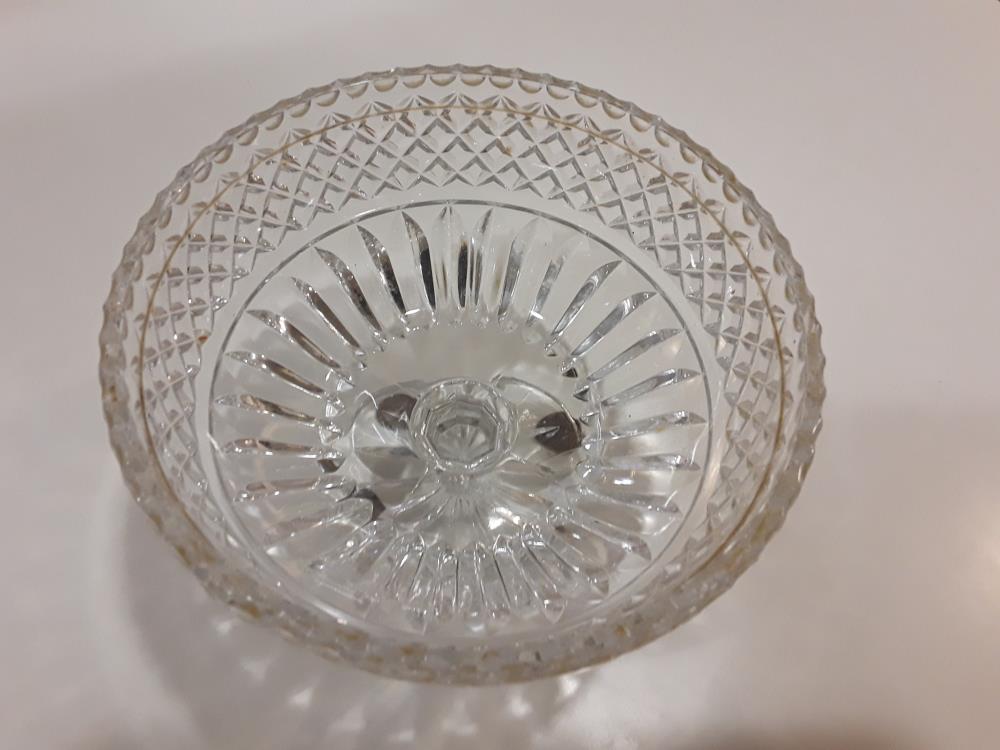 PLAT À FRUIT EN CRISTAL