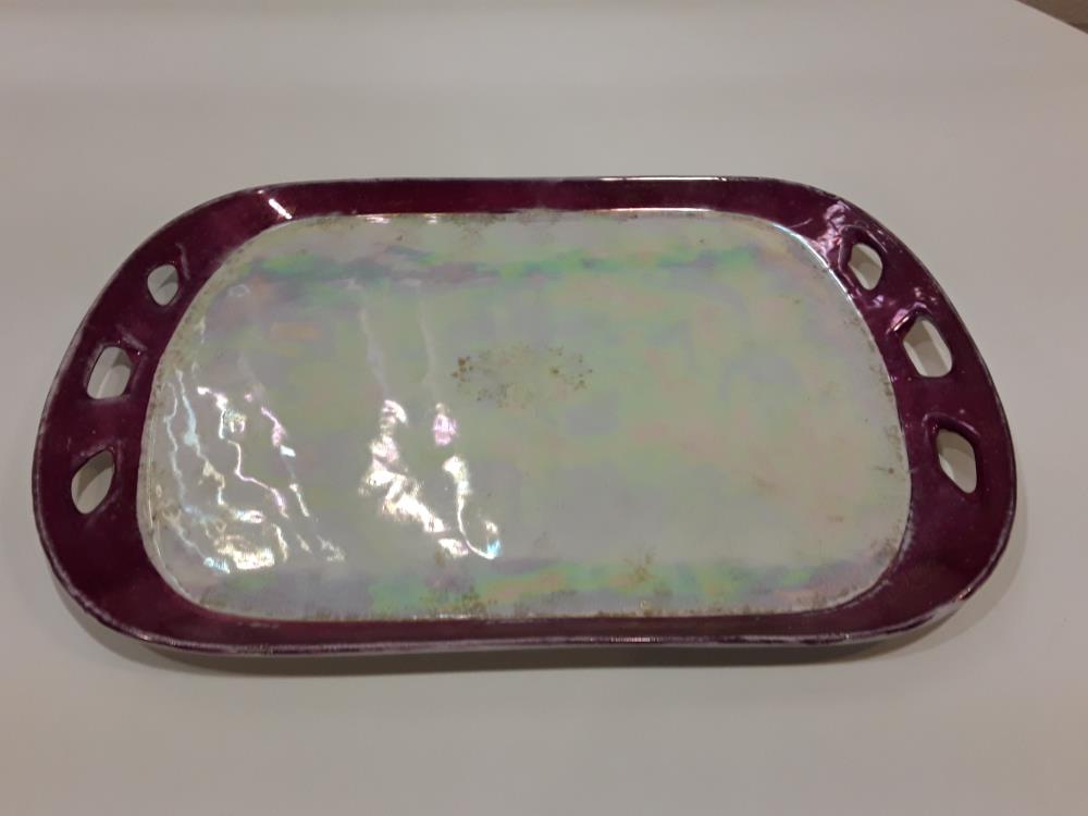 PLAT ROSE ET BLANC NACRÉ