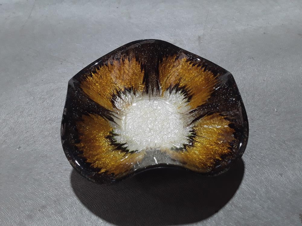 VIDE POCHE CUIVRE ÉMAILLÉ LIMOGES SIGNÉ J.BETOURNE DESIGN ANNÉE 50