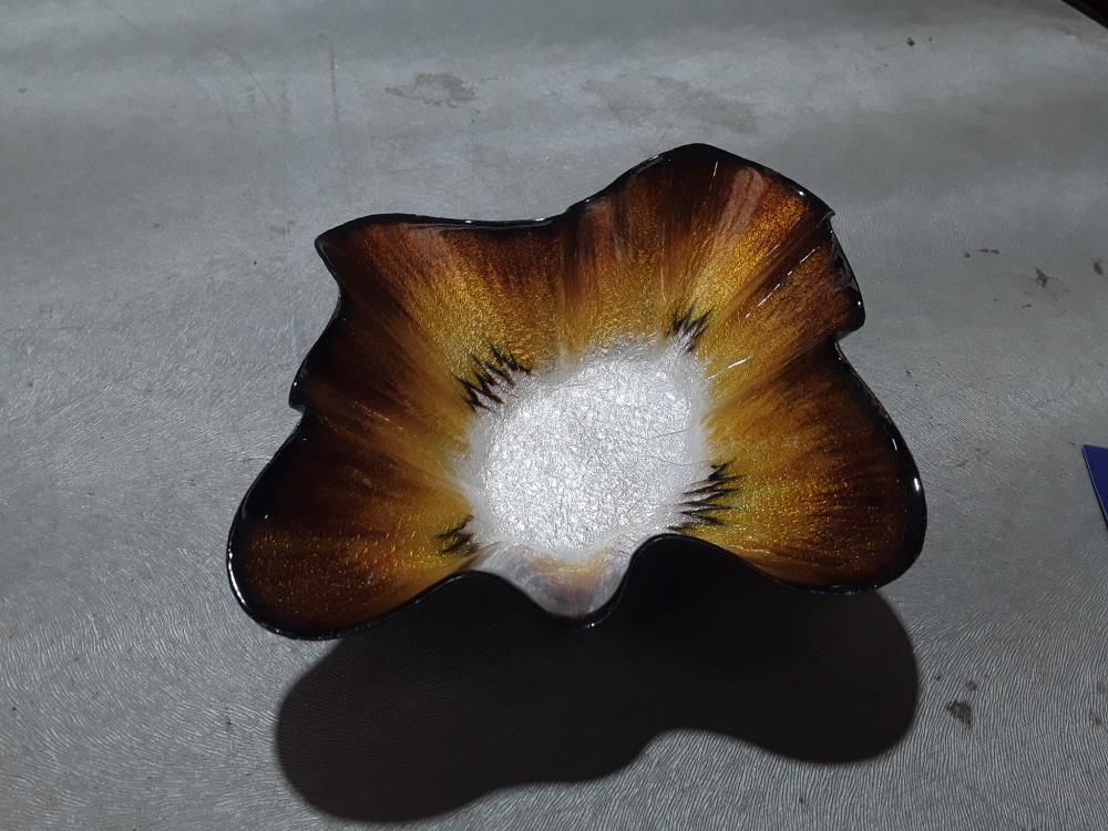 VIDE POCHE CUIVRE ÉMAILLÉ LIMOGES SIGNÉ J.BETOURNE DESIGN ANNÉE 50 GM