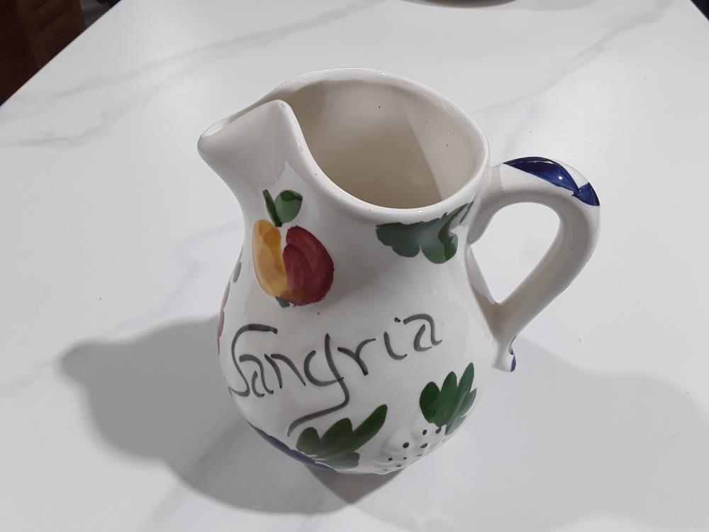 PICHET ÉMAILLÉ SANGRIA 