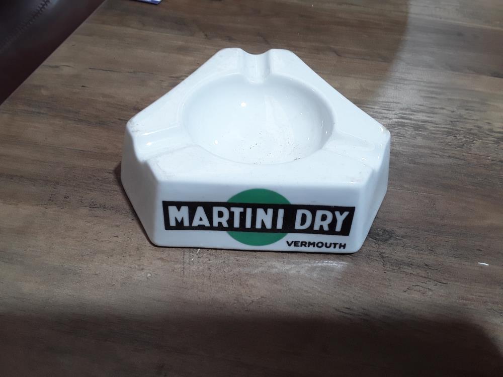 CENDRIER MARTINI DECO VINTAGE