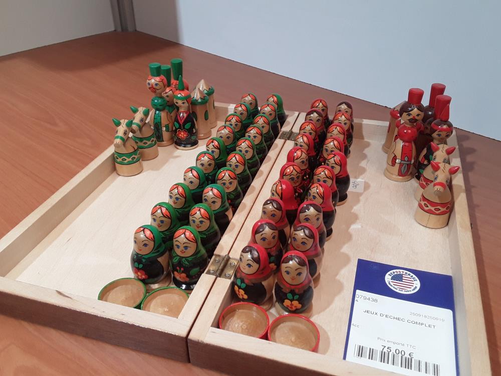 JEUX D'ECHEC COMPLET