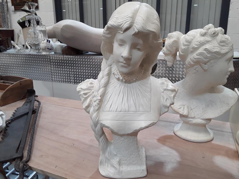 BUSTE DEMOISELLE EN PLATRE 