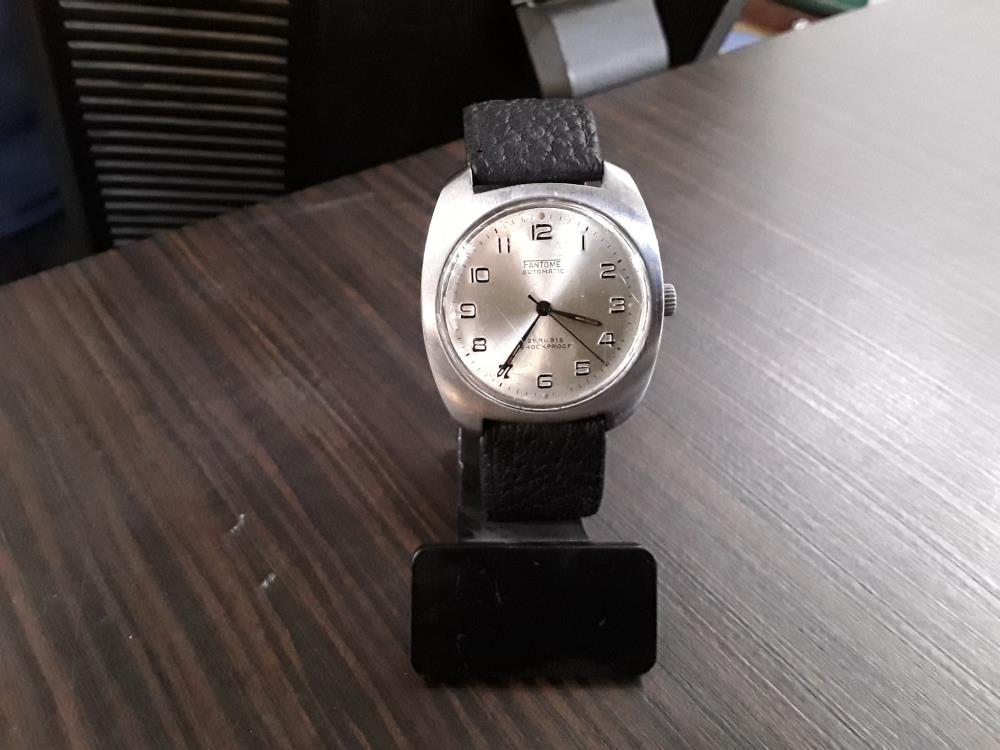 MONTRE FANTOME BOITIER CHROMÉ AUTOMATIQUE