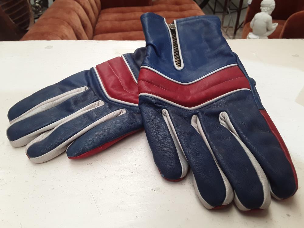 GANTS CUIRE VINTAGE 